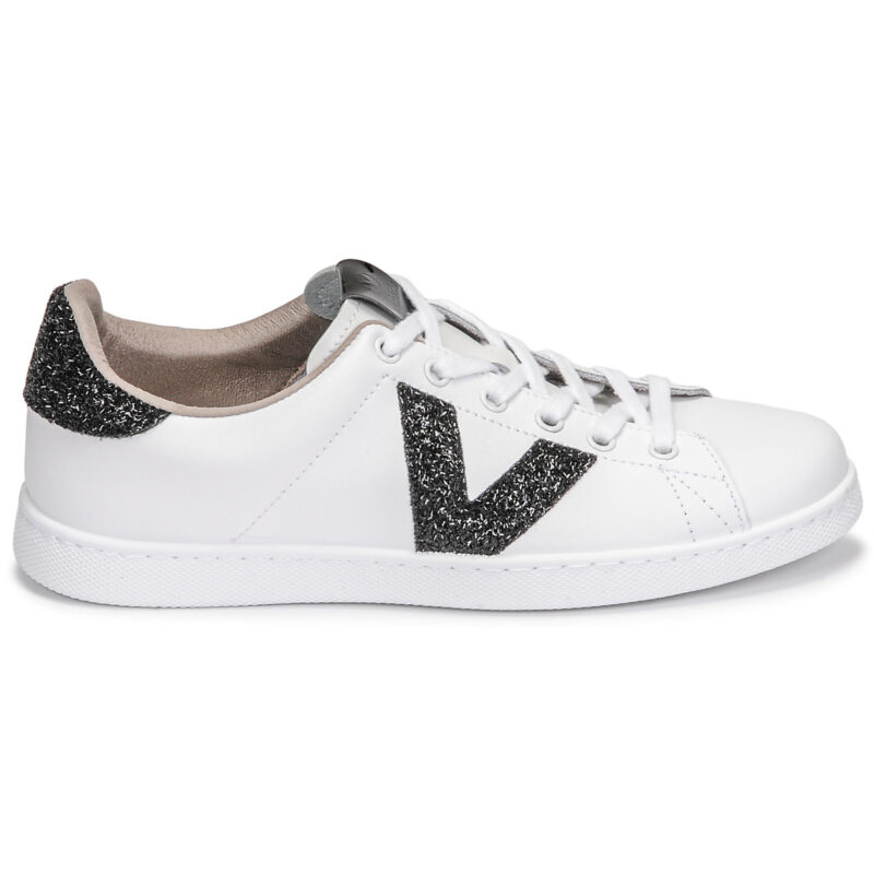 Victoria  TENIS PIEL GLITTER  Bianco -  Sneakers basse Donna - 2