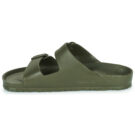 BIRKENSTOCK Arizona EVA Khaki / Herren-Hausschuh (Regular) - Gr&ouml;&szlig;e 4