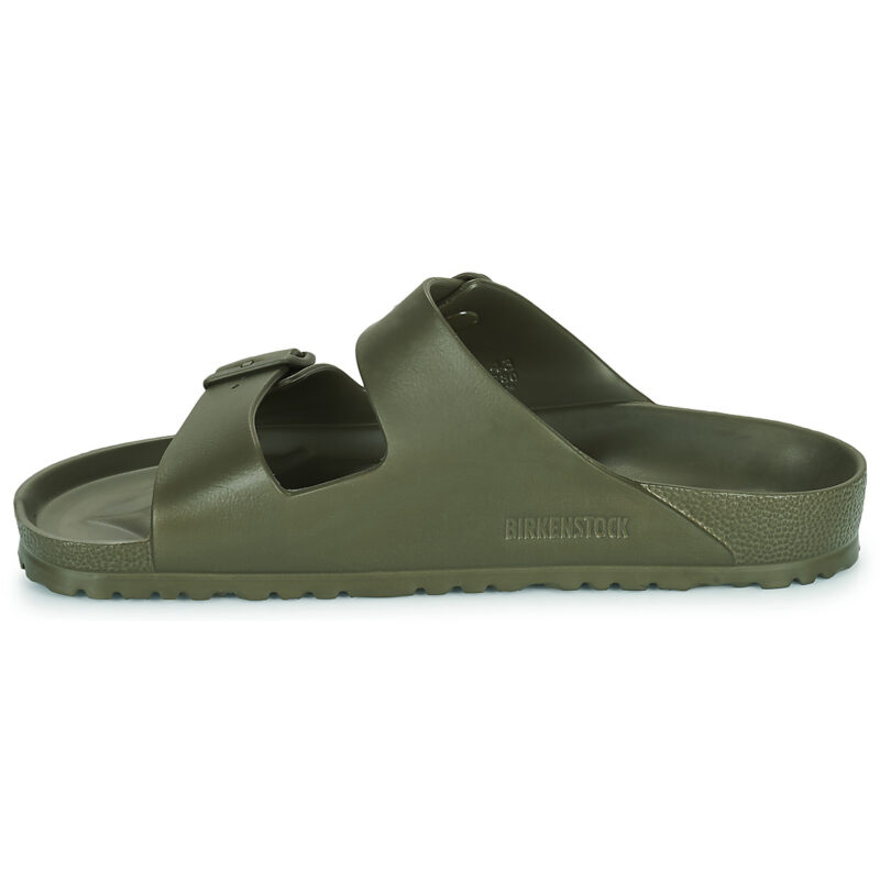 BIRKENSTOCK Arizona EVA Khaki / Herren-Hausschuh (Regular) - Gr&ouml;&szlig;e 4
