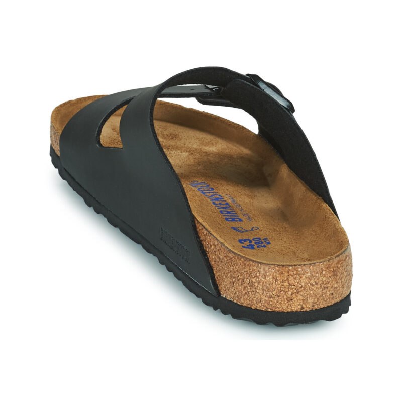 BIRKENSTOCK  Arizona Soft Footbed  Nero -  Ciabatta Donna - 5