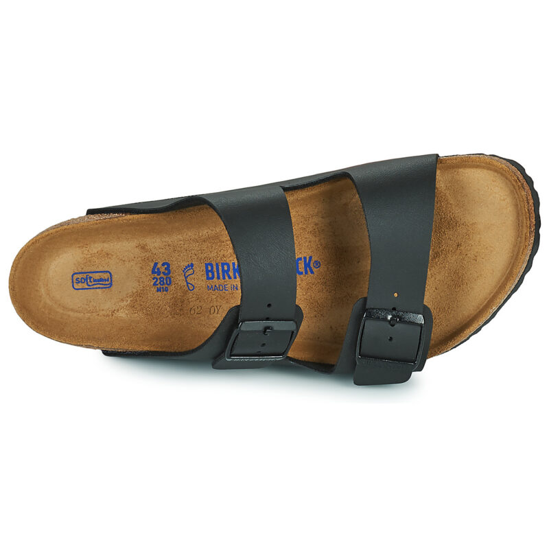 BIRKENSTOCK  Arizona Soft Footbed  Nero -  Ciabatta Donna - 6