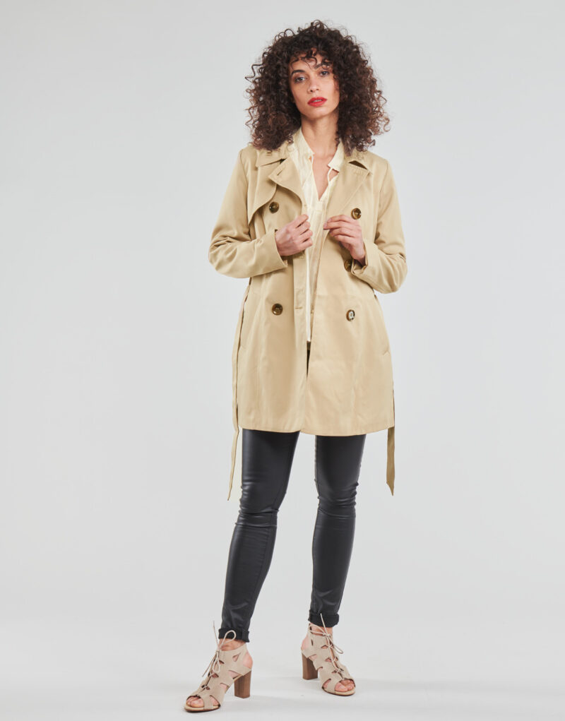 Trench Only ONLVALERIE Beige Trench Donna - 2