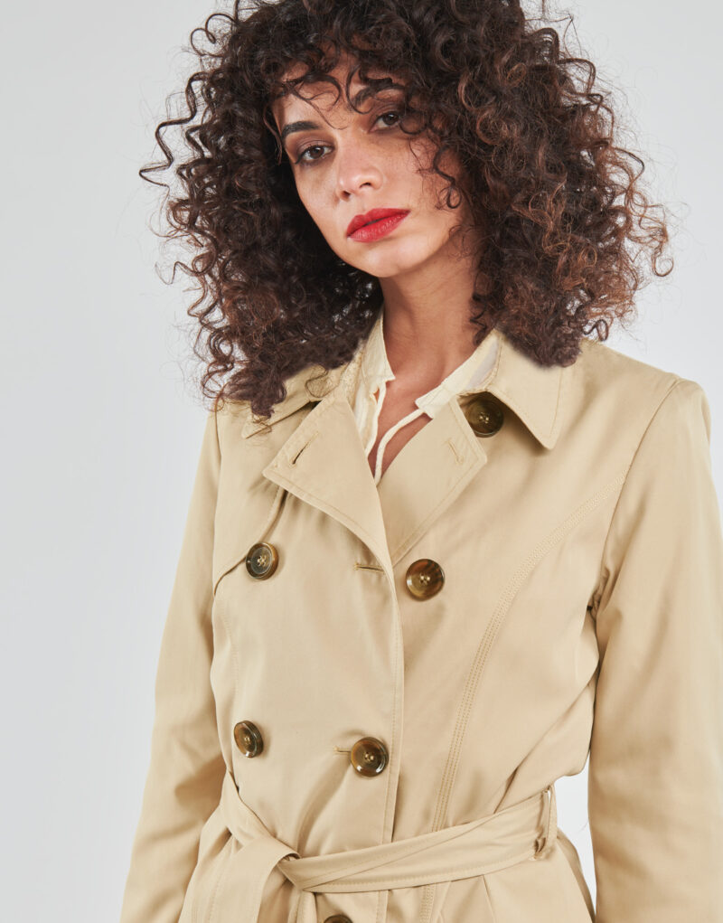 Trench Only ONLVALERIE Beige Trench Donna - 5