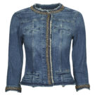 Jeansjacke Liu Jo GIACCA KATE Blu Giacche in jeans Donna - 1