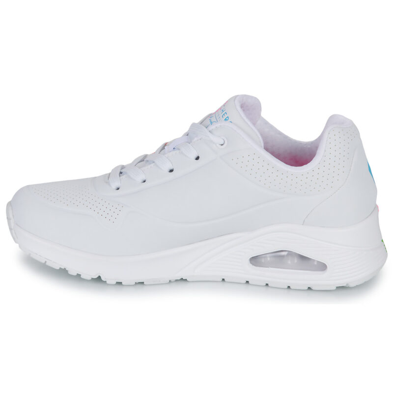 Skechers UNO Bianco Sneakers basse Donna - 4