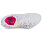 Skechers UNO Bianco Sneakers basse Donna - 6