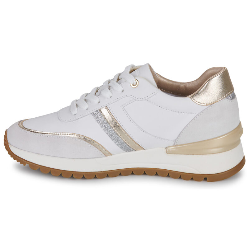 Geox  D DESYA  Bianco -  Sneakers basse Donna - 4