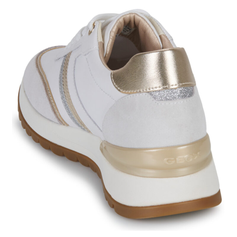 Geox  D DESYA  Bianco -  Sneakers basse Donna - 5