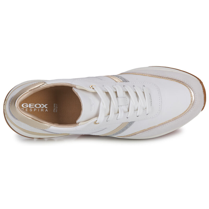 Geox  D DESYA  Bianco -  Sneakers basse Donna - 6