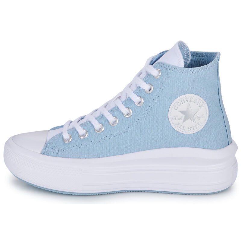 Converse  CHUCK TAYLOR ALL STAR MOVE CX PLATFORM HI  Blu Sneakers alte Donna - 4