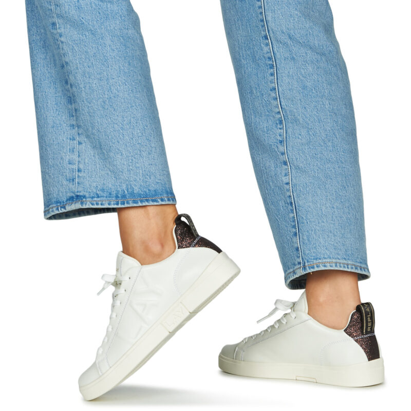 Replay GWZ3S.C0013L3233 Beige Sneakers basse Donna - 8