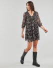 Abito corto Freeman T.Porter JUNA LEOBLUE Multicolore Abiti corti Donna - 3