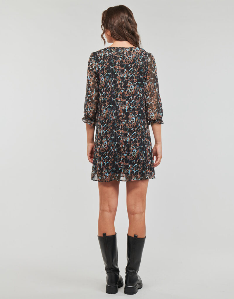 Abito corto Freeman T.Porter JUNA LEOBLUE Multicolore Abiti corti Donna - 4