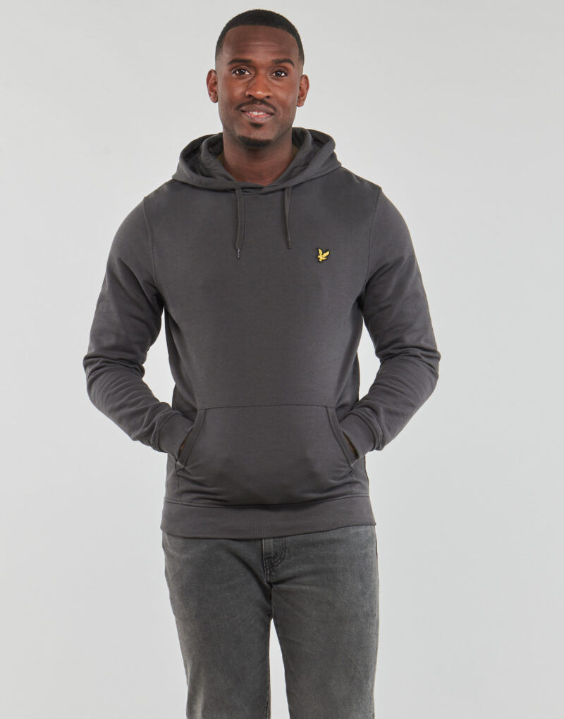 Hoodies Lyle & Scott ML416VOG Grigio Felpe con cappuccio Uomo - 2