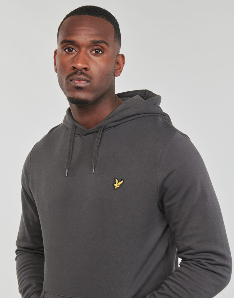 Hoodies Lyle & Scott ML416VOG Grigio Felpe con cappuccio Uomo - 5