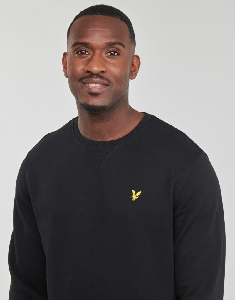Sweatshirts Lyle & Scott ML424VOG Nero Felpe Uomo - 5