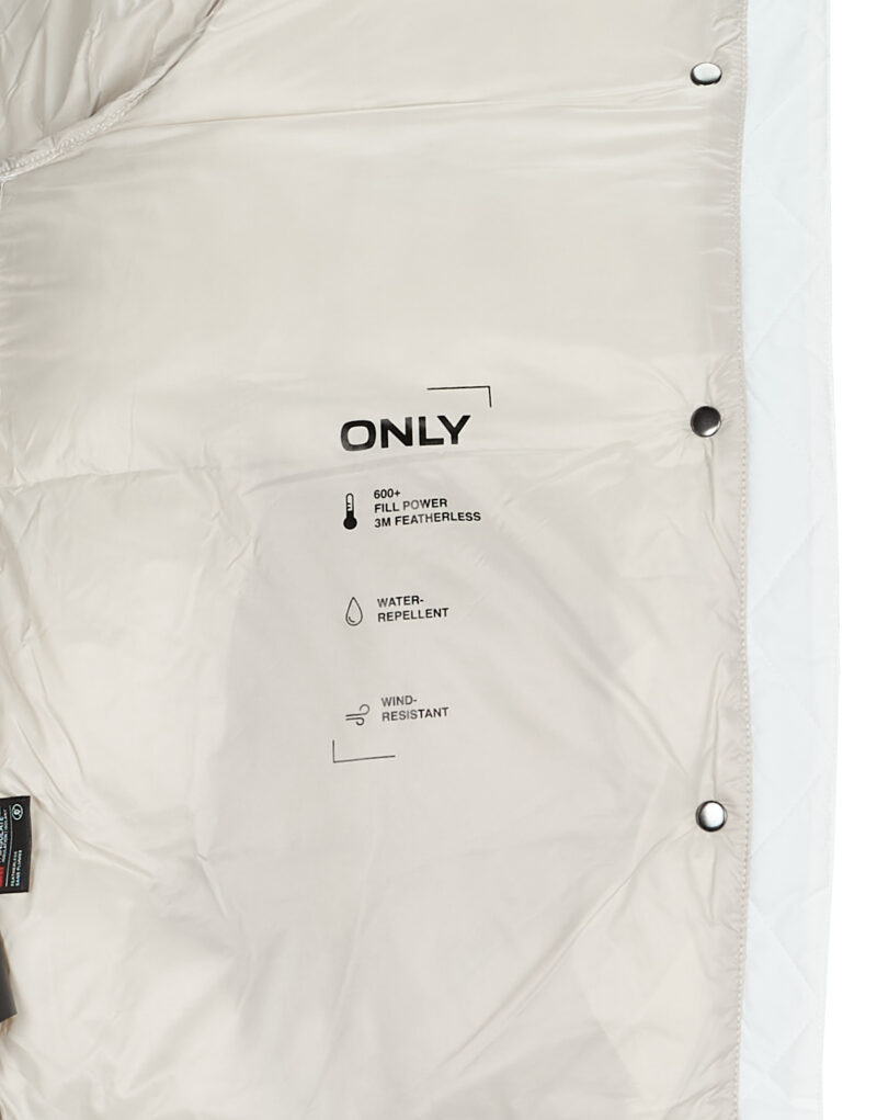 Piumino Only ONLANN PREMIUM PUFFER JKT REGULAR OTW Bianco Piumini Donna - 6