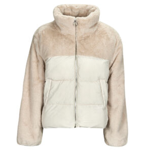 Piumino  Only  ONLWANJA FUR PUFFER MIX JACKET CC OTW  Beige -   Piumini Donna