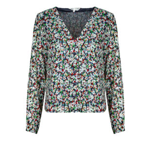 Camicetta  Only  ONLDANIELLE FR L/S V-NECK LUREX TOP PTM  Multicolore -  Camicette Donna