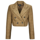 Giacca Only ONLNEWKENNEDY BOUCLE BLAZER OTW Marrone Giacche Donna - 1