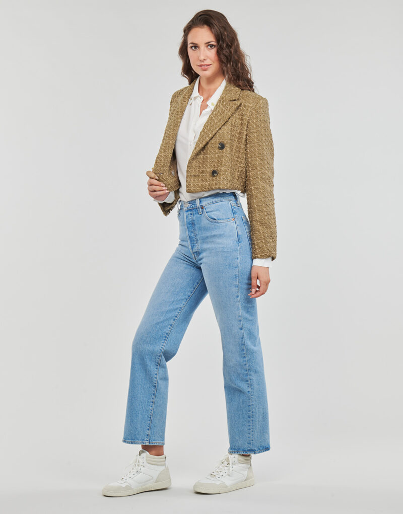 Giacca Only ONLNEWKENNEDY BOUCLE BLAZER OTW Marrone Giacche Donna - 3
