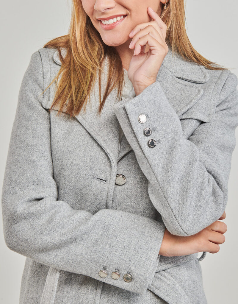 Coat Morgan GENIAL Grey Mantelle Donna - 5