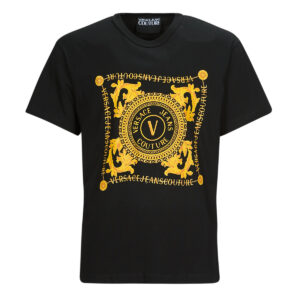 T-shirt  Versace Jeans Couture  GAHF07  Nero -  T-shirt maniche corte Uomo