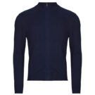 Maglione Tommy Hilfiger PIMA ORG CTN CASHMERE ZIP THRU Blu Maglioni Uomo - 1
