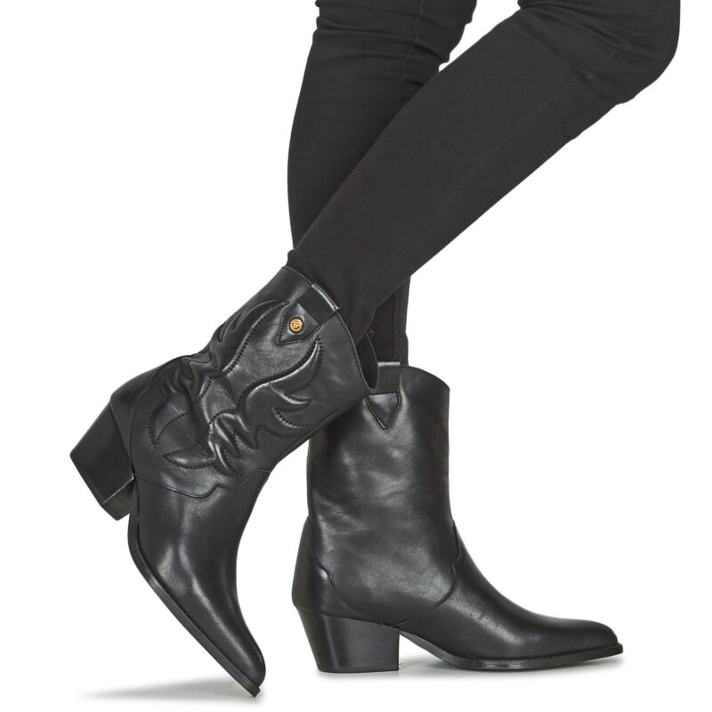 Betty London LOVALI Nero - Stivali con tacco Donna - 8