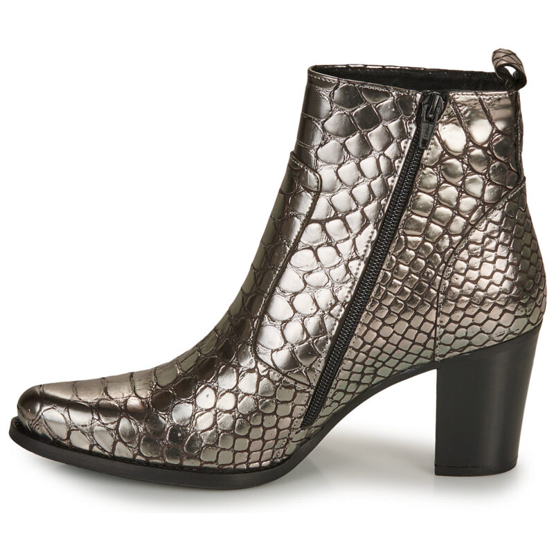 Regard SALLY Silver - Women's Ankle Boots - 4