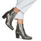 Regard SALLY Silver - Women's Ankle Boots - 8