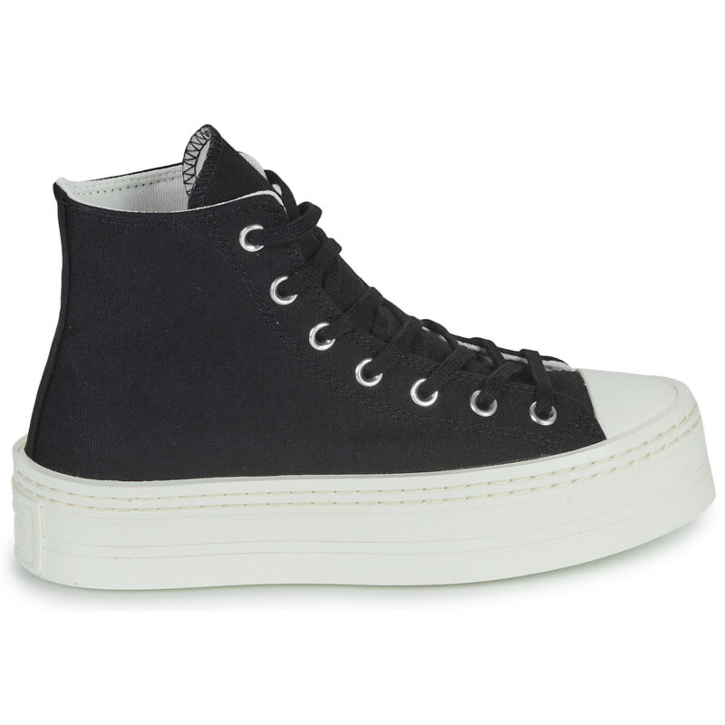 Converse CHUCK TAYLOR ALL STAR MODERN LIFT PLATFORM CANVAS Nero - Sneakers alte Donna - 2