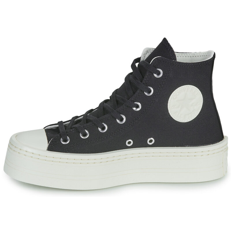 Converse CHUCK TAYLOR ALL STAR MODERN LIFT PLATFORM CANVAS Nero - Sneakers alte Donna - 4