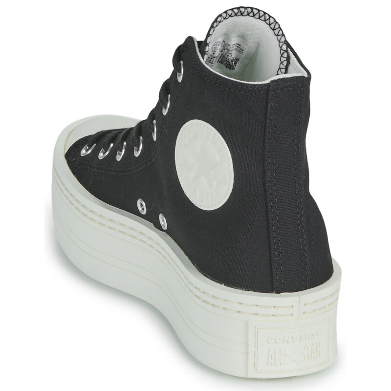 Converse CHUCK TAYLOR ALL STAR MODERN LIFT PLATFORM CANVAS Nero - Sneakers alte Donna - 5