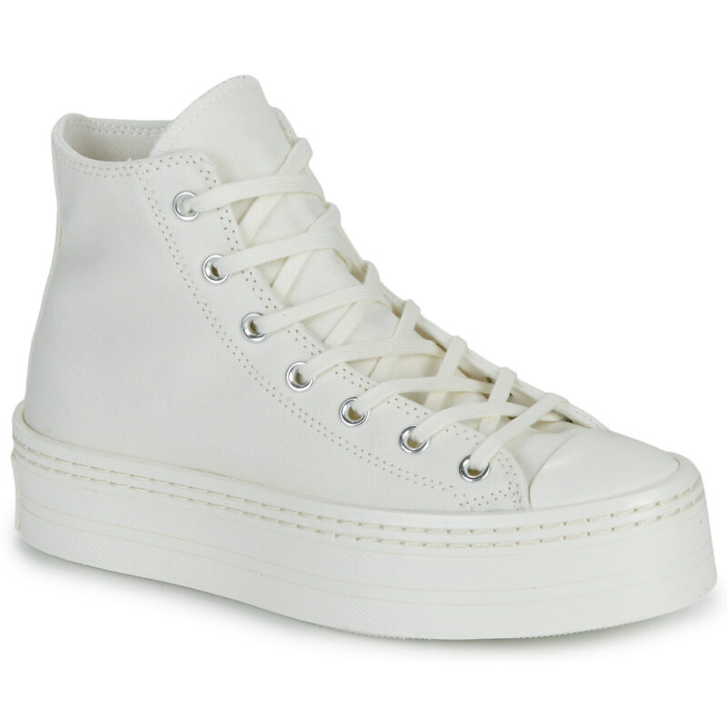 Converse CHUCK TAYLOR ALL STAR MODERN LIFT PLATFORM CANVAS Bianco - Sneakers alte Donna - 1