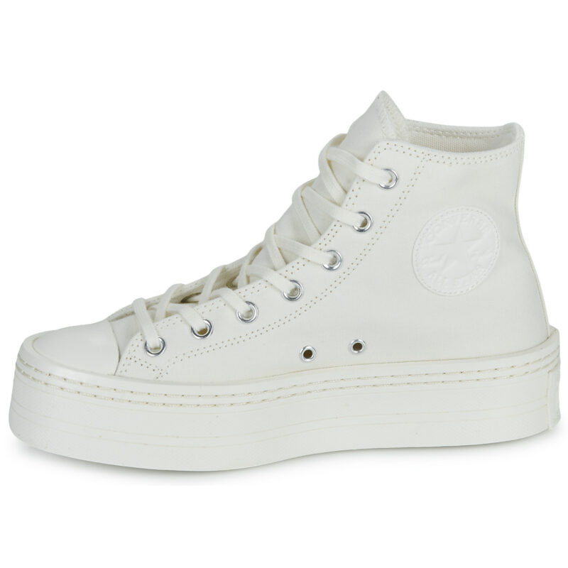 Converse CHUCK TAYLOR ALL STAR MODERN LIFT PLATFORM CANVAS Bianco - Sneakers alte Donna - 4
