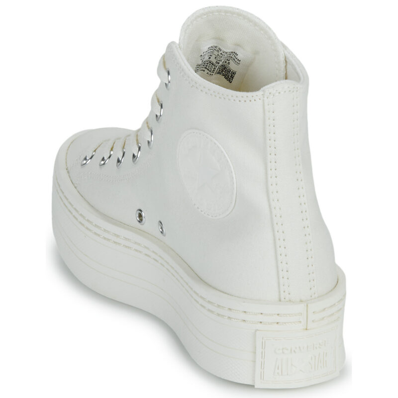 Converse CHUCK TAYLOR ALL STAR MODERN LIFT PLATFORM CANVAS Bianco - Sneakers alte Donna - 5