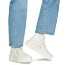 Converse CHUCK TAYLOR ALL STAR MODERN LIFT PLATFORM CANVAS Bianco - Sneakers alte Donna - 8