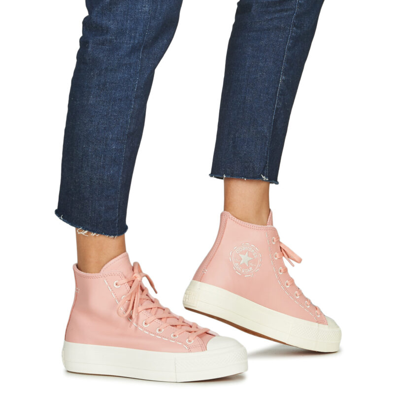 Converse  CHUCK TAYLOR ALL STAR LIFT  Rosa -  Sneakers alte Donna - 8