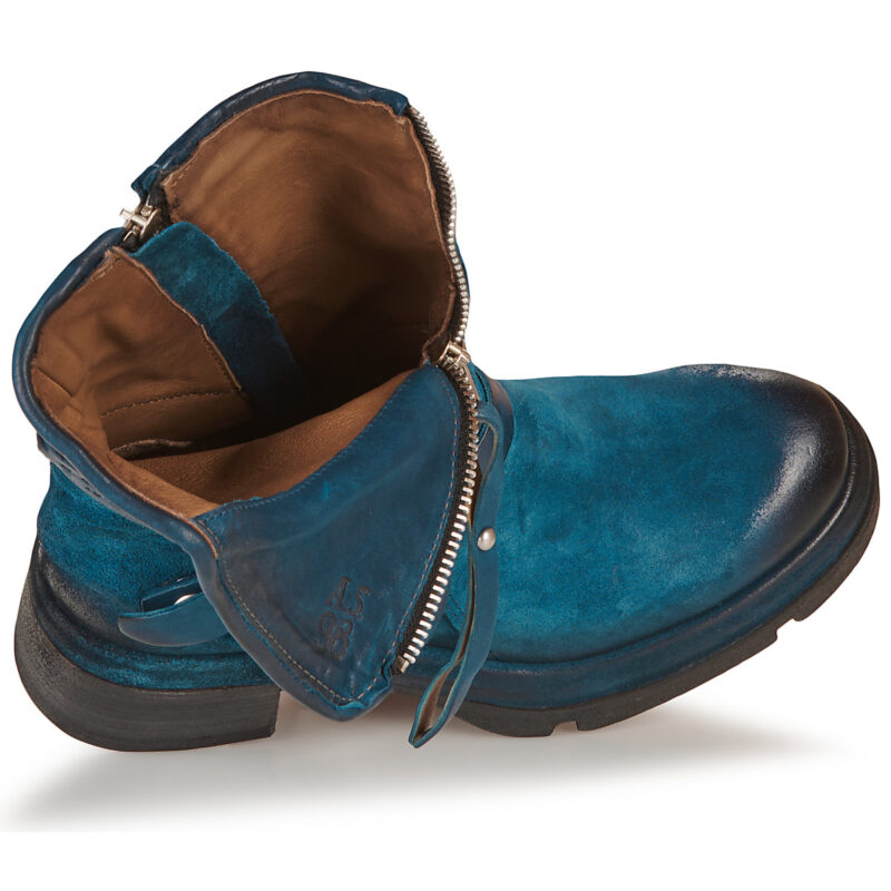 Airstep AS98 EASY ZIP Blau - Damen-Ankle-Boots - 6