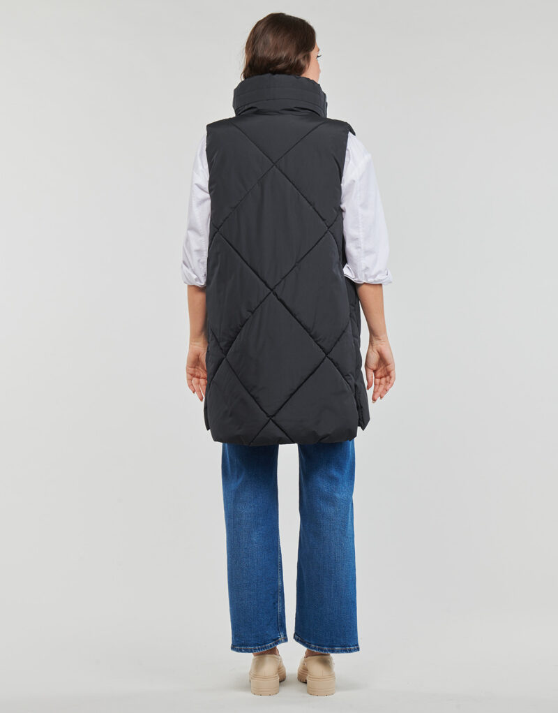Daunenjacke Esprit Peffer Vest Schwarz - Daunenjacken Frau - 4
