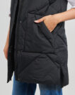 Daunenjacke Esprit Peffer Vest Schwarz - Daunenjacken Frau - 5
