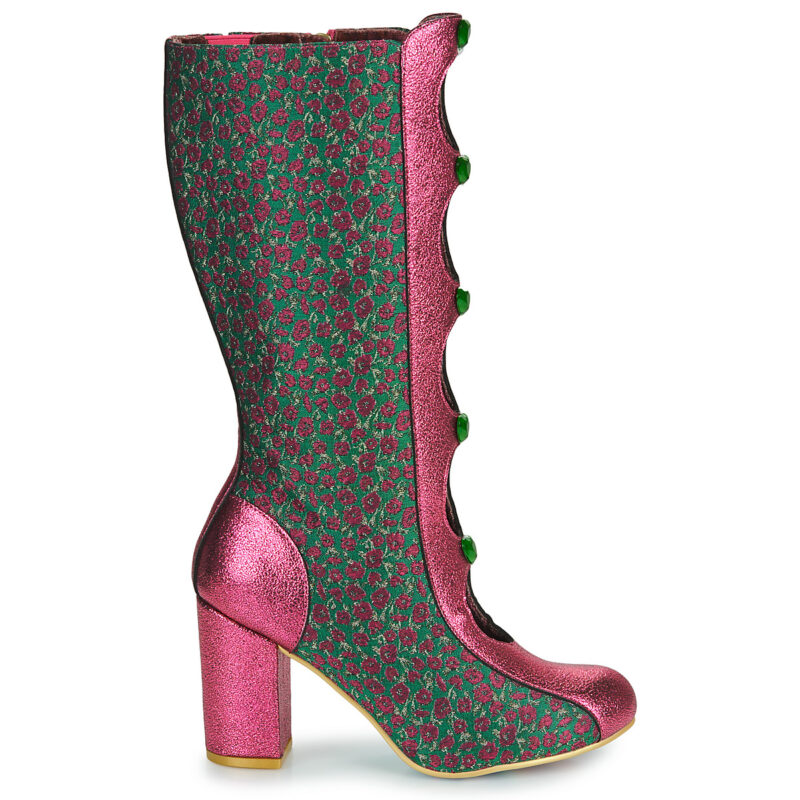Irregular Choice DITSY DARLING Rosa - Stivali con tacco Donna - 2