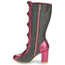 Irregular Choice DITSY DARLING Rosa - Stivali con tacco Donna - 4