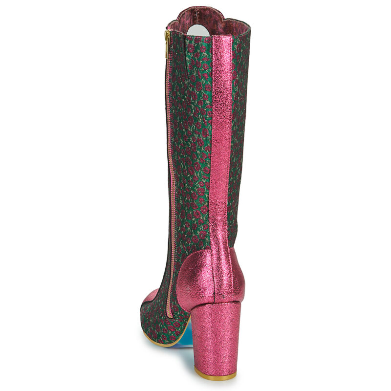 Irregular Choice DITSY DARLING Rosa - Stivali con tacco Donna - 5