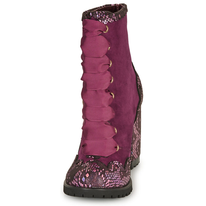 Irregular Choice VIBRANT VIOLET Purple - Women's Ankle Boots - 3