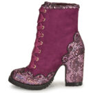 Irregular Choice VIBRANT VIOLET Purple - Women's Ankle Boots - 4