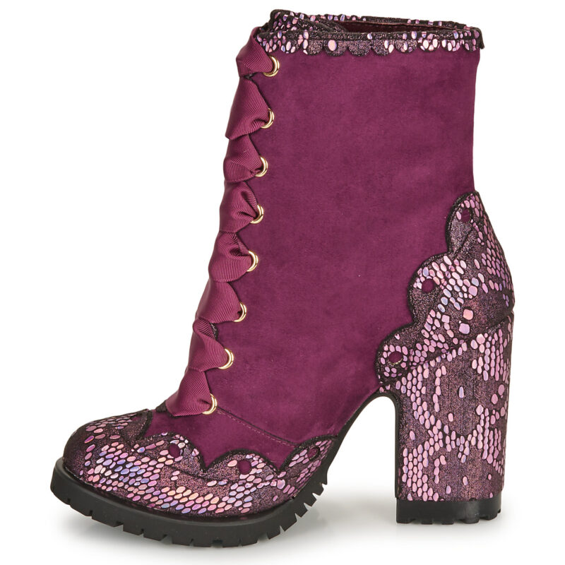 Irregular Choice VIBRANT VIOLET Purple - Women's Ankle Boots - 4