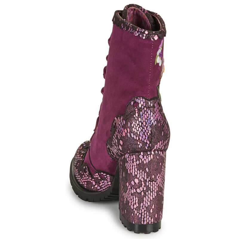 Irregular Choice VIBRANT VIOLET Purple - Women's Ankle Boots - 5