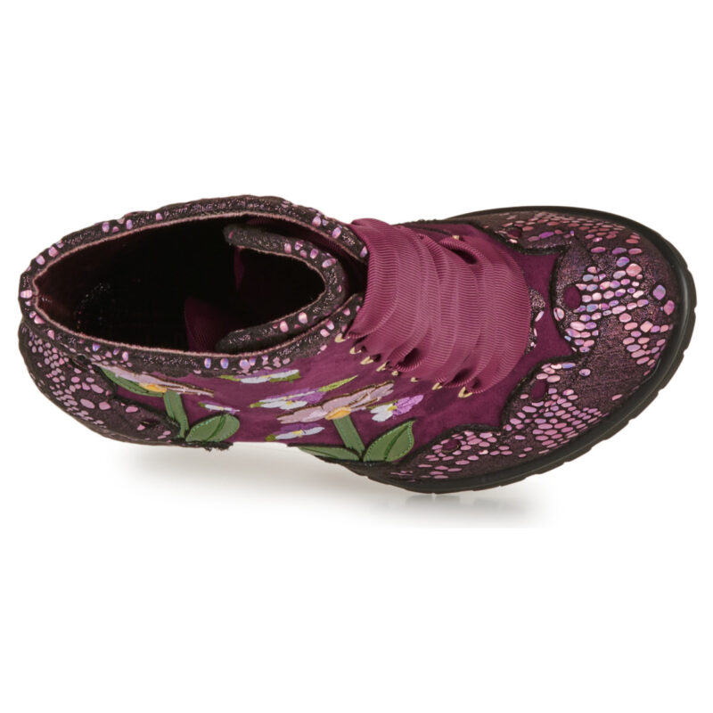 Irregular Choice VIBRANT VIOLET Purple - Women's Ankle Boots - 6
